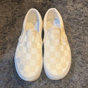 Vans Classic Slip-On StackformSatin Checkerboard (Sz3.5/Women 5) NEW